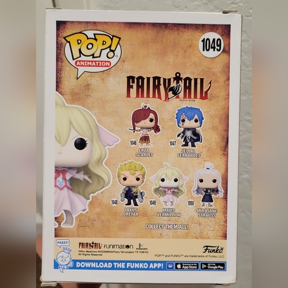 Funko Pop Animation Mavis Vermillion with Blonde Hair and Pink Outfit - Picture 4 of 4